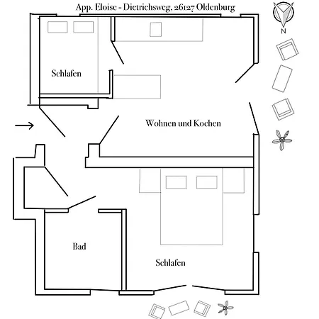 Prinzessin Eloise - Zimmerprinzen